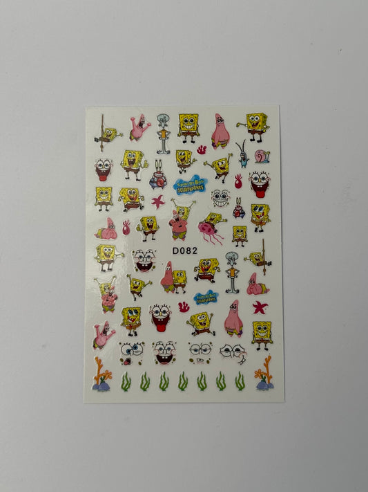 Sponge Bob Stickers