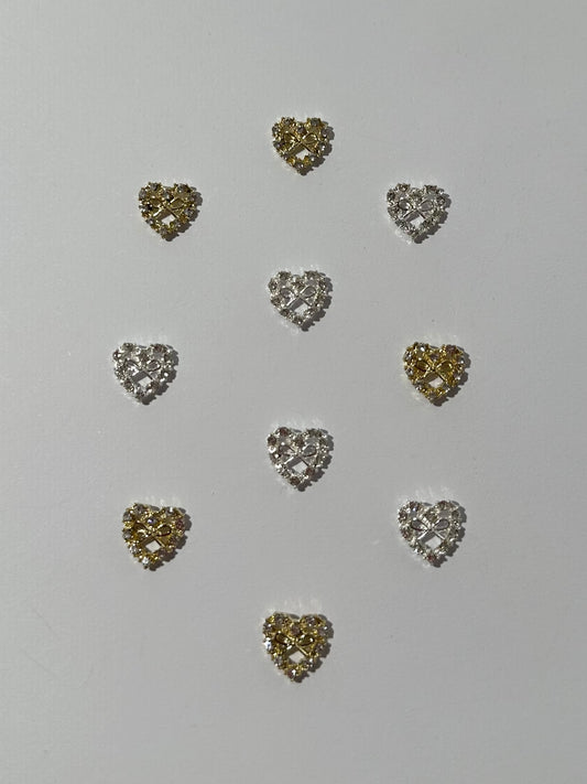 Luxury Hearts With Bow