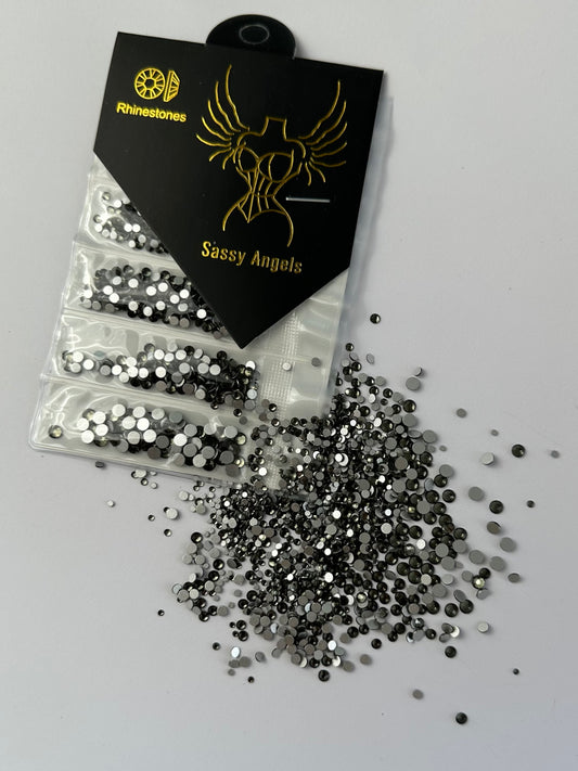 Black-Grey Rhinestones