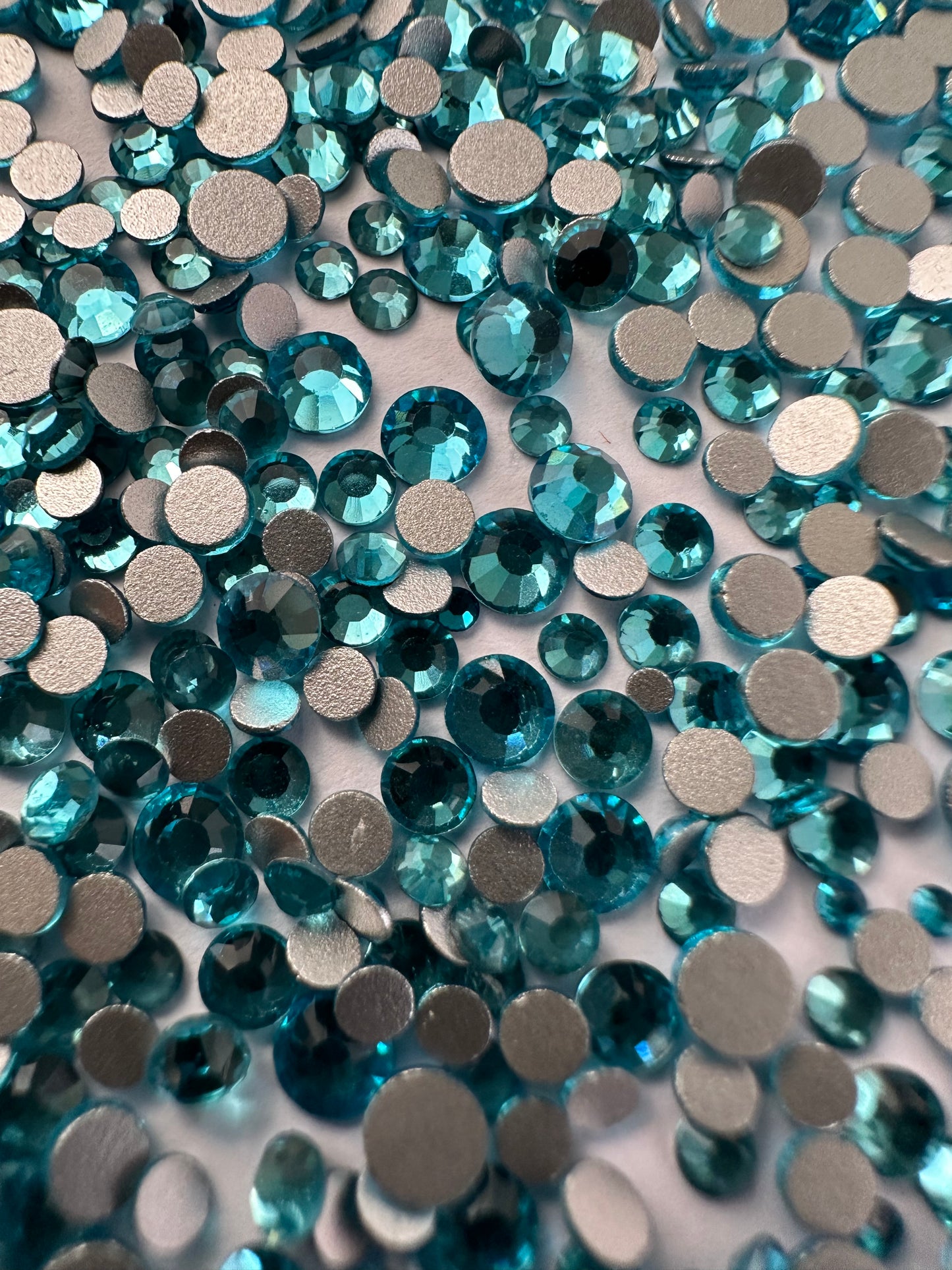 Aquamarine Rhinestones