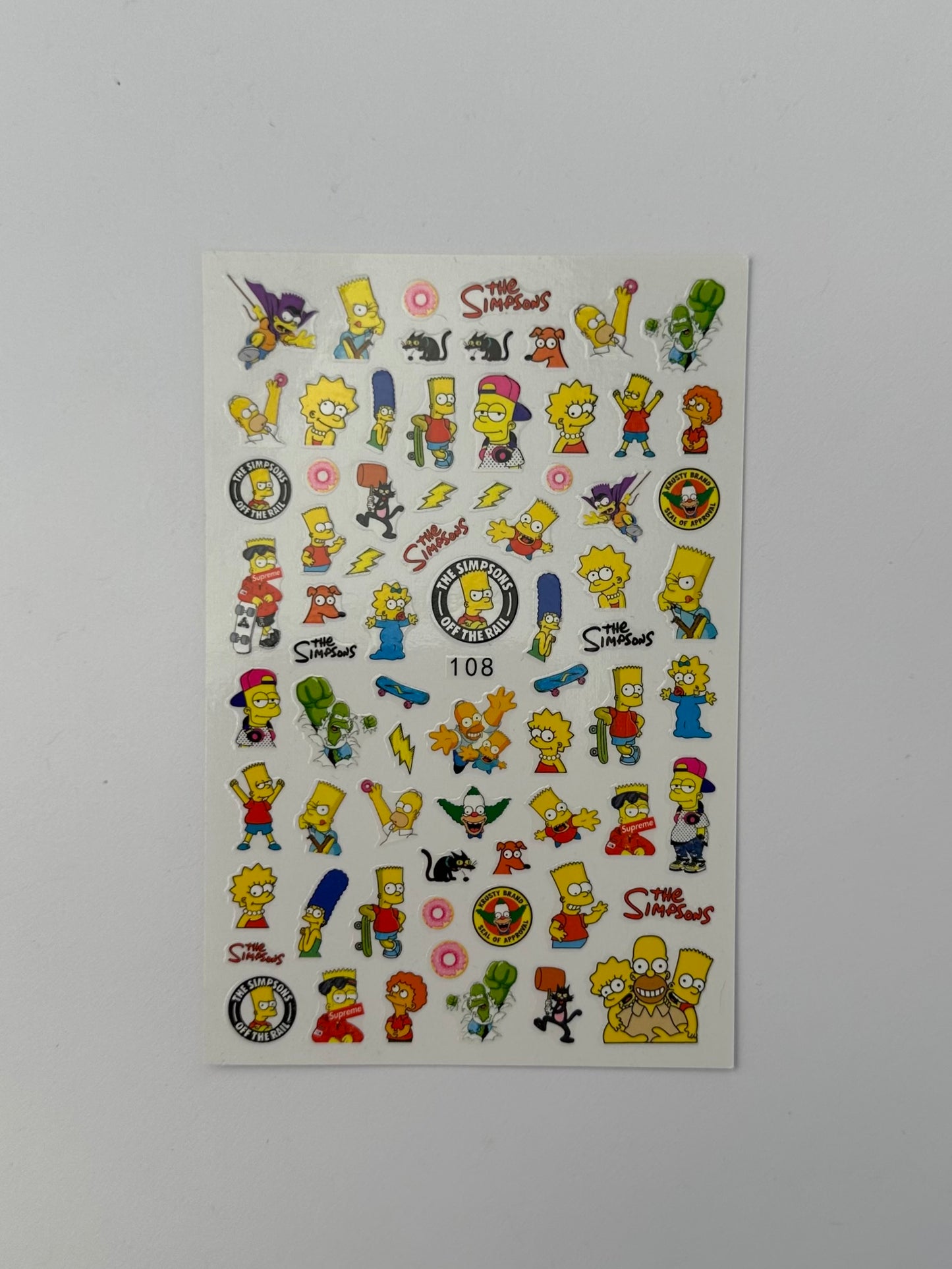 Simpsons Stickers