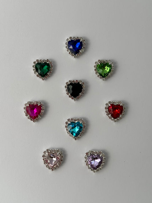 Heart shape crystals